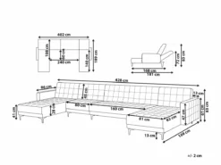 Sofá XXL En Piel Sintética Marrón ABERDEEN -Conforama Tienda de ventas 587f4eec75cf4bed3083719b139202f1dbcf10dd c73d921458f74f5984d724d1a4693c28