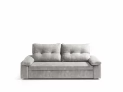 Sofá Cama MIXX Con Almohadas De Respaldos Color Vison