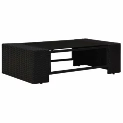 Juego De Muebles De Jardín 8 Piezas Ratán Sintético Negro VidaXL 7 Juego De Muebles De Jardín 8 Piezas Ratán Sintético Negro VidaXL -Conforama Tienda de ventas 59bfb825523d2a758833744d534591ac397b3c41 0e8c309baddb40299093f4602a7f63a9