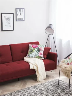 Sofá Cama Rojo LUCAN -Conforama Tienda de ventas 59d08099f03863ee84cf6a0b7c5ee65897b164ce b414526c0503458faad3baa7047743b8