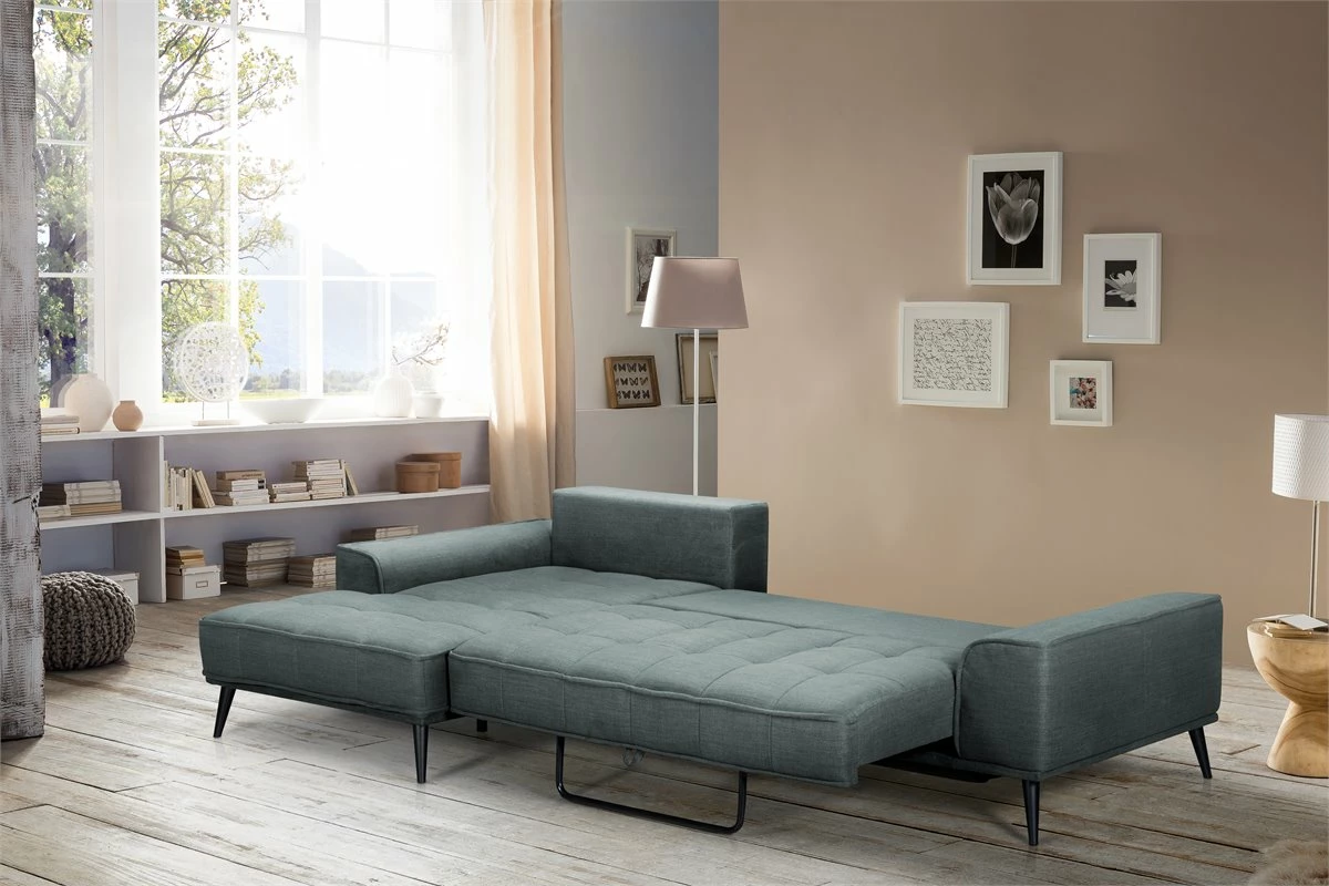 Chaise Longue GOMERA Izquierda Color Gris 4 Chaise Longue GOMERA Izquierda Color Gris - Imagen 4