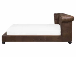 Cama Con Somier De Gamuza Marrón 160 X 200 Cm CAVAILLON -Conforama Tienda de ventas 5d74f01a6020a22f20018c3c56251774ab4f2a0b 640ff4bdce3b4651ab0146f72de008df