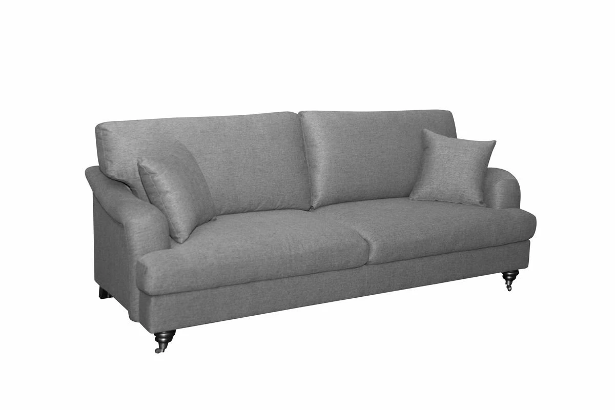 Sofá Tela 3 Plazas CHARM Color Gris 2 Sofá Tela 3 Plazas CHARM Color Gris - Imagen 2