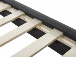 Cama Con Somier De Poliéster Gris Oscuro/negro 160 X 200 Cm AMBASSADOR -Conforama Tienda de ventas 5dd43b4390aa017640cef3885b5c4a61d4d4d8f9 c90279b56e624f4f9372f4d683c52699