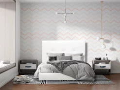 Cabecero ATHENAS Extra Blanco 145cm X 120cm Tela