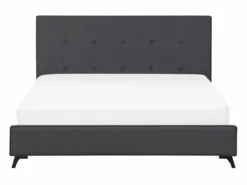 Cama Con Somier De Poliéster Gris Oscuro/negro 140 X 200 Cm AMBASSADOR -Conforama Tienda de ventas 5fa383ec82f2954fd84de5e256e5e38ef33073cc f8968581500c40ae9a75bdf03a87ae84