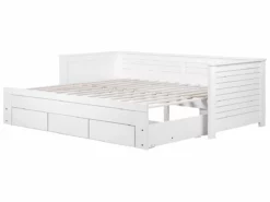 Cama Con Somier De Madera De Caucho Blanca 90/180 X 200 Cm CAHORS 21 Cama Con Somier De Madera De Caucho Blanca 90/180 X 200 Cm CAHORS -Conforama Tienda de ventas 6099b20aa6e9cbb00994a84a1741787805b45c0f a0a1a721532e485288222feb444b4c12