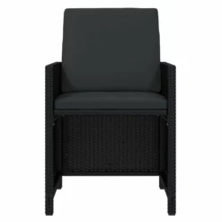 Juego Comedor Jardín 7 Pzas Con Cojines Ratán Sintético Negro VidaXL -Conforama Tienda de ventas 61d06e3ead3b27910bb7aba53aab6d9bc7e2c843 b4ad9c12083c4402bf581ffabb812854