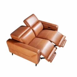 Sofá 2 Plazas Tapizado En Piel De Origen Vacuno.Asientos Con Mecanismos De Relax Eléctricos Y Reposacabezas Articulados Independientes. Estructura Interior De Madera De Pino Natural Y Patas En Madera Maciza Color Nogal. -Conforama Tienda de ventas 623f7dc786f5f78d059680fd96f69cf25e26ff82 fc04358b4c104076b1c7685d7a9f581c