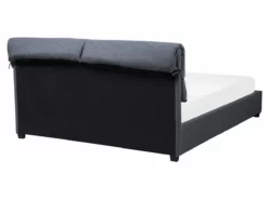 Cama Con Somier De Poliéster Gris Oscuro/madera Oscura 160 X 200 Cm BELFORT -Conforama Tienda de ventas 62a808c81c1c94f62c7efffd9a9d175c6ad098dc b47a3a1ad0814ad69654194e7d1b025c