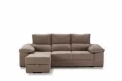 Chaise Longue Reversible Con 2 Poufs TANIA