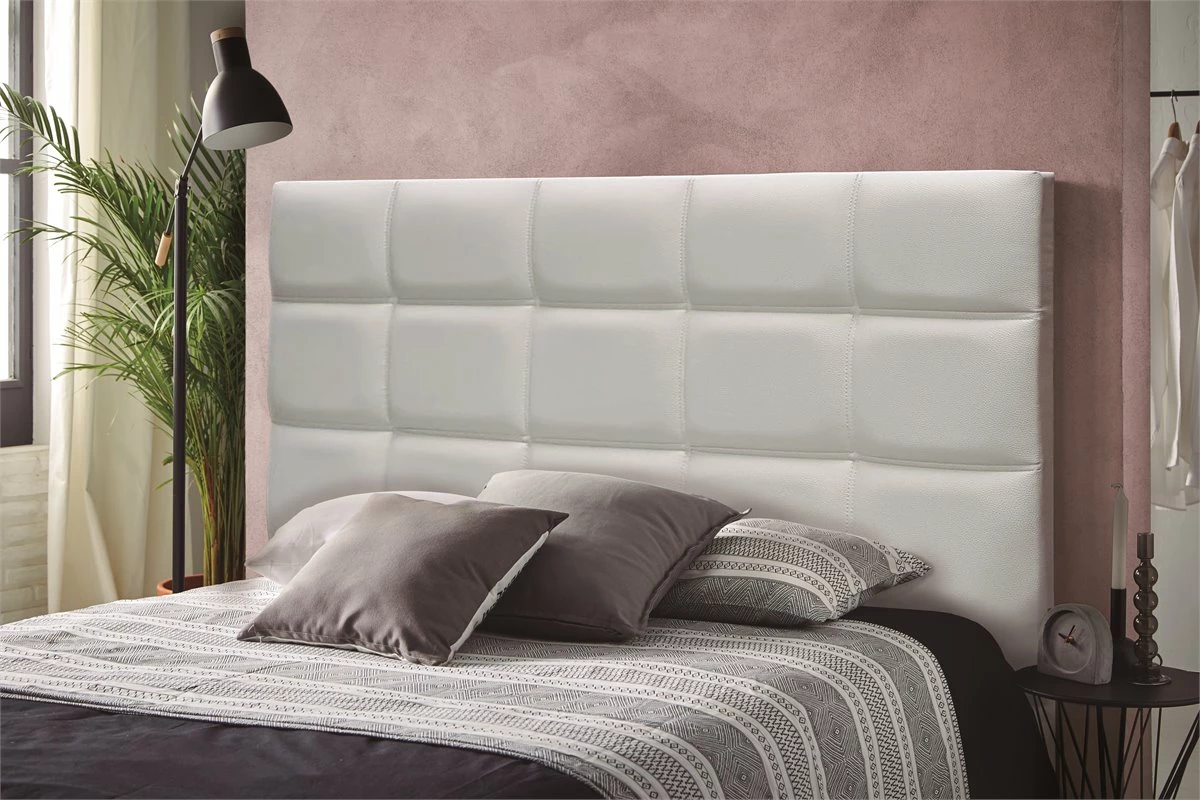 Cabecero KENTUCKY Blanco 160cm X 120cm 1 Cabecero KENTUCKY Blanco 160cm X 120cm