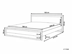 Cama Con Somier De Madera Pino Blanca 180 X 200 Cm GIULIA -Conforama Tienda de ventas 66791b8c0231b5b6b4697e9e5b53d7c8ebc2578a 09d9bdd42e1e420ca96d7273db015912