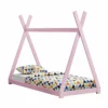 Cama Infantil Onejda - Estructura Tipi De Madera Pino - 200 X 90 Cm - Rosa [en.casa]