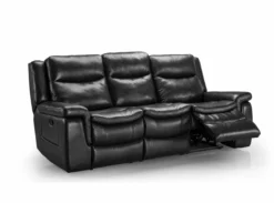 Sofá Relax 3 Plazas De Piel EDWARD Negro -Conforama Tienda de ventas 670716136062db17035db90d001ad2104f8e2748 387180 2