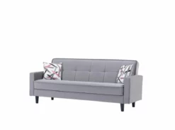 Sofá Cama De 2 Plazas ENZO Color Gris Incluye 2 Cojines Decorativos Estampados -Conforama Tienda de ventas 693c341677754cc10125858a6657ca7529c51674 111207 03