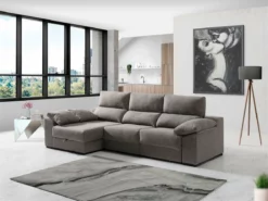 Chaise Longue KLEE Izquierdo Color Visón -Conforama Tienda de ventas 694aac9eb5a88c39e71e4d26ebf29bc7f35dfb7f 100219 ambiente