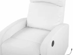 Sillón Reclinable De Piel Sintética Blanco Con LED Y Puerto USB VIRRAT -Conforama Tienda de ventas 6c79dad1d3e5efac7c9858f3ce9205492d930a83 42db7d74508d4d72b64d4002ea9a43eb