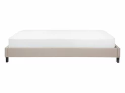 Cama Con Somier De Poliéster Beige/madera Oscura 140 X 200 Cm ROANNE -Conforama Tienda de ventas 6c90d85831c90ec833528df9bbb1a95662d4a782 6f6d8aa61e5740c3aff6288ec7d48240