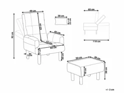 Sillón Reclinable Gris Con Reposapiés OLAND -Conforama Tienda de ventas 6cdb5eecea932200ed37aa68cfd659575a345522 10a7ff60ffac4b2a97e9110247fdd18d