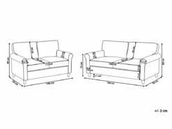 Conjunto De Sala De Estar 5 Plazas De Terciopelo Gris Oscuro/madera Clara RONNEBY -Conforama Tienda de ventas 6cff32198a0a57c9babc5af8f402593f935df5e1 653a0219a0d344649fefd0a6b1ab9f55