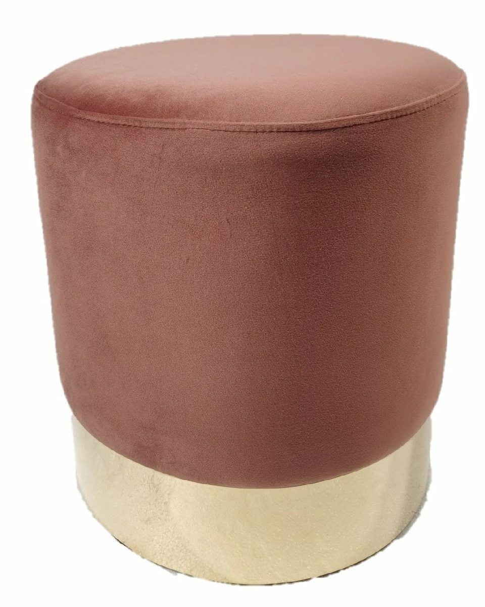 Pouf De Madera Y Terciopelo PALACE 1 Pouf De Madera Y Terciopelo PALACE