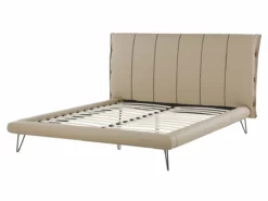 Cama Con Somier De Piel Sintética Beige Arena 160 X 200 Cm BETIN -Conforama Tienda de ventas 702d05f03a02bd955e1df862aeba08eb5a9c396f 3a8332fdb12748cd84b4bc0f5e22e8f6