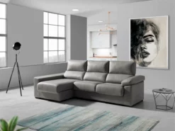 Chaise Longue BEA IZQUIERDO GRIS -Conforama Tienda de ventas 70647336eb815bc786849ea8c13200c435ef13d9 100701 8