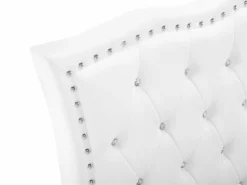 Cama Con Almacenaje De Piel Sintética Blanco/plateado 90 X 200 Cm METZ 21 Cama Con Almacenaje De Piel Sintética Blanco/plateado 90 X 200 Cm METZ -Conforama Tienda de ventas 71006bba8069aba3afad236a904471a2192ae903 40ec1f5edef04a08bb6c0f9fff951b51