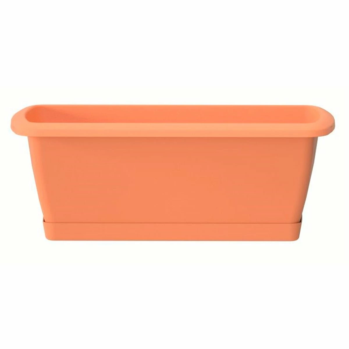 Prosperplast Jardinera Respana Con Soporte De Plastico En Color Terracota 49 (largo) X 18,4 (ancho) X 14,5 (alto) Cm 1 Prosperplast Jardinera Respana Con Soporte De Plastico En Color Terracota 49 (largo) X 18,4 (ancho) X 14,5 (alto) Cm