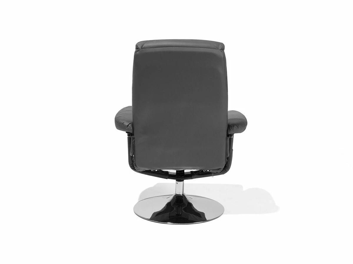 Sillón De Masaje De Piel Sintética Gris/plateado Clara LEGEND 7 Sillón De Masaje De Piel Sintética Gris/plateado Clara LEGEND - Imagen 7