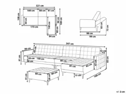 Sofá Cama Esquinero 5 Plazas En Piel Sintética Marrón Con Reposapiés Izquierdo ABERDEEN -Conforama Tienda de ventas 714f24d5fec63a934f055ae611c64b79389b047e 580bb789c7d04ebca1fed11b47c66d84