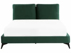 Cama Con Somier De Terciopelo Verde Esmeralda/negro 160 X 200 Cm MELLE -Conforama Tienda de ventas 7230ad6a6ab4d824ea6bf714b49b4c3beb7220c7 9c1c65c199b24cae8cb8c46a3aba598c