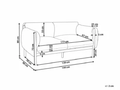Sofá 2 Plazas De Metal Gris Claro/negro ESPERIA -Conforama Tienda de ventas 7238585715e0f88df2354879a0c6c87952d07cff db1f669be7964e2f98e122680e22f5ec