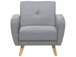 Sillón De Poliéster Gris Claro FLORLI -Conforama Tienda de ventas 72de3212e9c9070dfa865e24335994ee3db2dc13 32cccdcc82f34b9cb89aa4fb5627a318