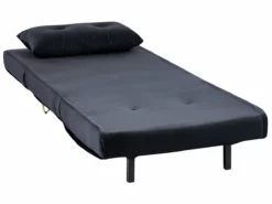 Sofá Cama De Terciopelo Negro/dorado VESTFOLD -Conforama Tienda de ventas 74bef7619b508436465c7843f210153e7644a64a 3b298bb57f184184a23581301e6653d0