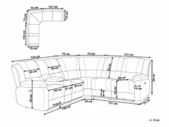 Sofá Esquinero Reclinable Eléctrico Gris ROKKE -Conforama Tienda de ventas 75bf096f5fddc56f8e7b908c0fd28bc09f073950 0144dba8298849e18898c97f483c907c