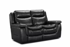Sofá Relax 2 Plazas De Piel EDWARD Color Negro -Conforama Tienda de ventas 7611bfa2ef842dff773174338467704f8ac20fb8 387183 2