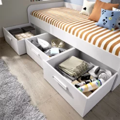 Cama Nido Con 3 Cajones Mek Blanco -Conforama Tienda de ventas 7687b23b5ad2e2218592128ec49700df5cb3ec9a d8f841385d754f008e8c2c6576b92a39