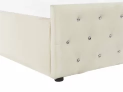 Cama Con Somier De Terciopelo Beige Claro 140 X 200 Cm AMIENS -Conforama Tienda de ventas 769f6f23f7e5b959f77833c0e4d1f9a58c9186e0 ec6bcb771f3e416495ed3ba7fe9b6454