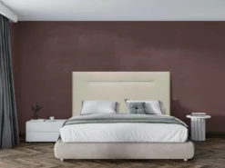 Cabecero ATLANTA Tostado 160cm X 120cm Polipiel