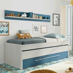 Cama Nido Juvenil Con Estante Wic Blanco Alpes Y Azul 66x200X96 Cm 7 Cama Nido Juvenil Con Estante Wic Blanco Alpes Y Azul 66x200X96 Cm -Conforama Tienda de ventas 78ad40befaad34bb80a0a34201dc367018abc53a 67e298030fd74294b2d6acb922340a9c