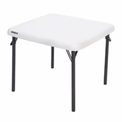 Mesa Baja Plegable Infantil Crema LIFETIME 61 X 61 X 53,5 Cm