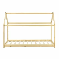 Cama Infantil Netstal Con Colchón Ortopédico - Forma De Casa - Pino 80 X 160 Cm - Natural [en.casa] -Conforama Tienda de ventas 79ef89c30d63853c9e99e75e4854b0ad28b12aee b2bf9bb6495a4ccc8cb246e1e8243e3b