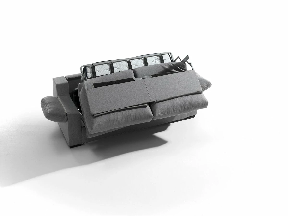 NELLY SOFÁ CAMA 3 PLAZAS GRIS CLARO 4 NELLY SOFÁ CAMA 3 PLAZAS GRIS CLARO - Imagen 4