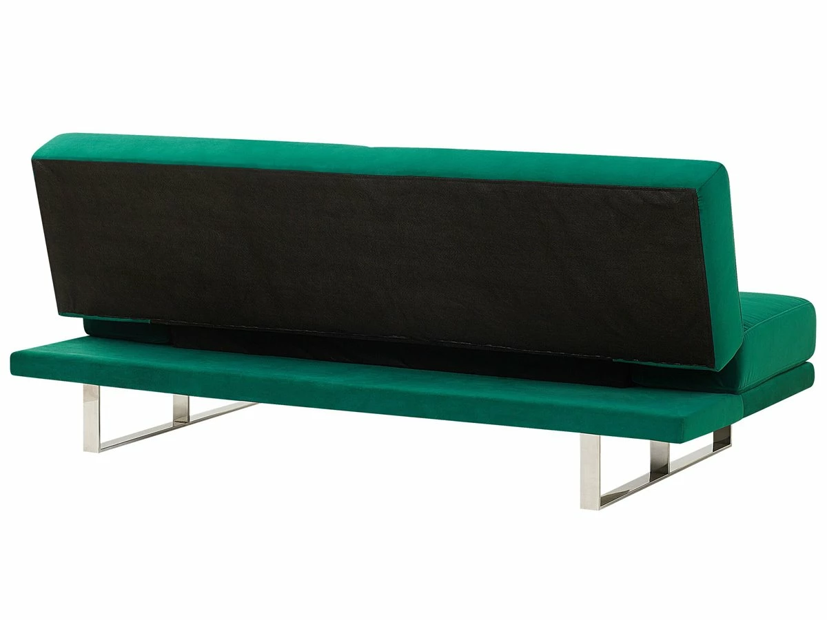 Sofá Cama De Terciopelo Verde YORK 7 Sofá Cama De Terciopelo Verde YORK - Imagen 7