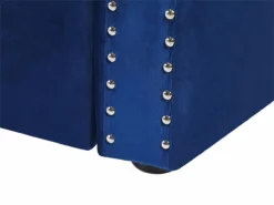 Cama Con Somier De Terciopelo Azul Marino 90 X 200 Cm GASSIN -Conforama Tienda de ventas 7b066b00d459e5592889d70e868df6d339f59b39 51d42c0874cc4723bdc1620901870236