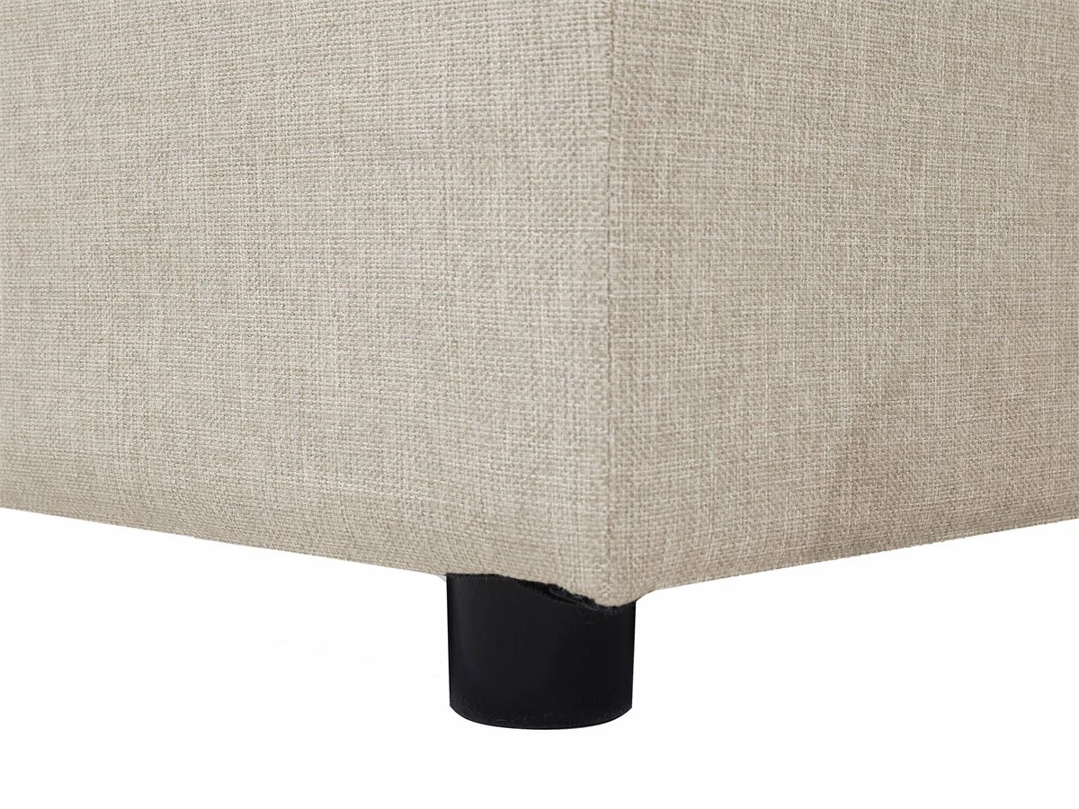 Sofá Cama Esquinero Tapizado Beige KARRABO 10 Sofá Cama Esquinero Tapizado Beige KARRABO - Imagen 10