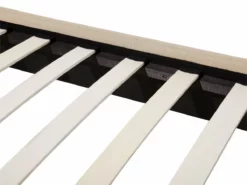 Cama Con Somier De Poliéster Beige/madera Oscura 160 X 200 Cm BORDEAUX -Conforama Tienda de ventas 7bffe4bc250a57302d321729d60e479fd3d0c926 52420a13cbf64aca88e4f1284bb0bcdc