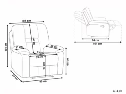 Sillón Reclinable De Piel Sintética Marrón Oscuro BERGEN -Conforama Tienda de ventas 7cf220314d68de9538c599d86f207841363f0992 4643cd76610c48b1a88c98ffd1826480